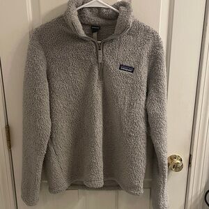 Patagonia Los Gatos 1/4 Zip Light Gray Fleece
